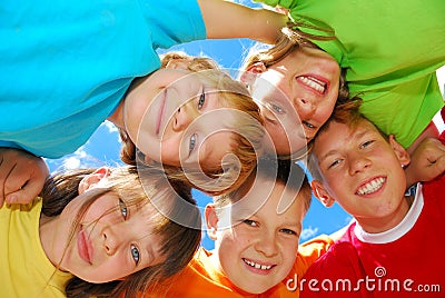 Happy kids Stock Photo