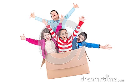 Happy kids Stock Photo