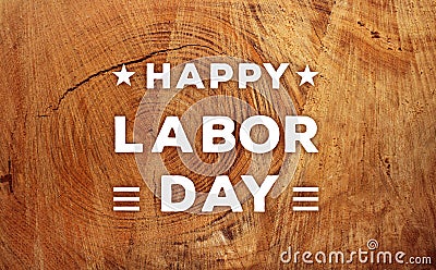 Happy Labor day banner Stock Photo