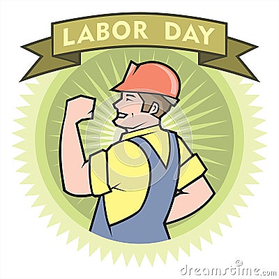 Happy Labor Day Stock Photo