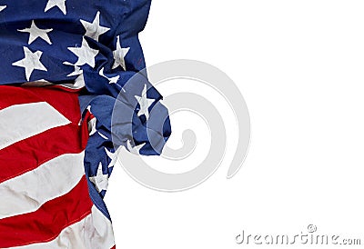 Happy Labor Day. USA flag. American holiday Stock Photo