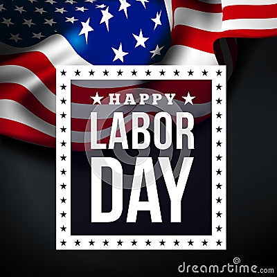 Happy labor day Vector Illustration