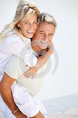 Happy mature couple Stock Photo