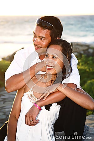 Happy mature couple Stock Photo