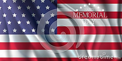 Happy Memorial Day and Patriot Day background Vector Illustration