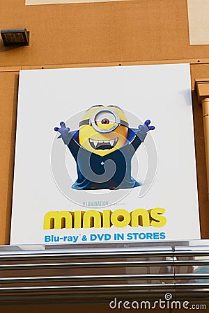 HAPPY MINION Editorial Stock Photo