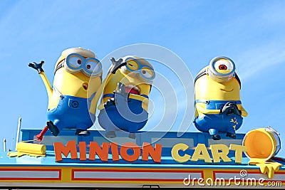 HAPPY MINION Editorial Stock Photo