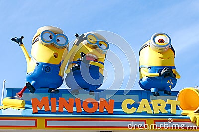 HAPPY MINION Editorial Stock Photo