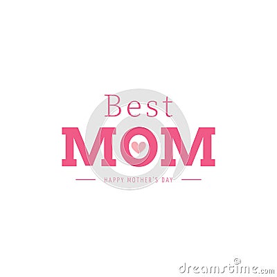 Happy Mother day Vector Illustration