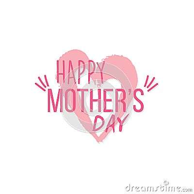 Happy Mother day Vector Illustration