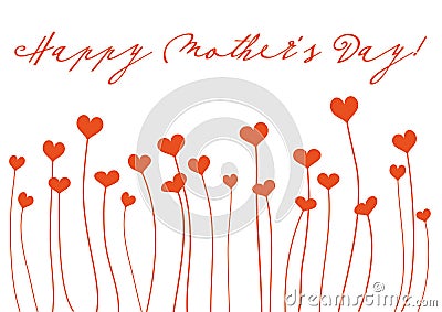 Happy Mother's Day Vector Illustration