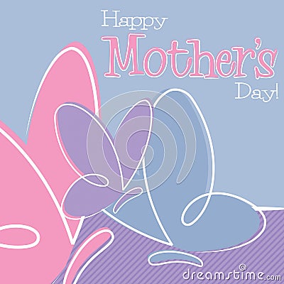 Happy Mother's Day Vector Illustration