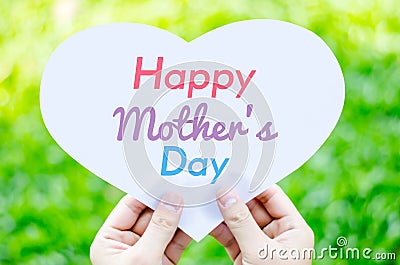 Happy Mother`s day Stock Photo