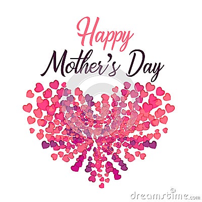 Happy Mother`s Day lovely Stock Photo