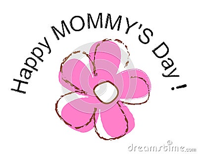 Happy mothers day Vector Illustration