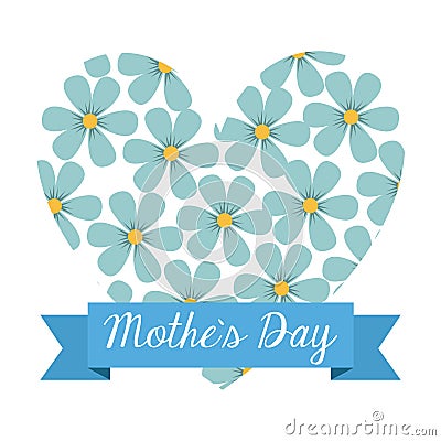 Happy mothers day Vector Illustration