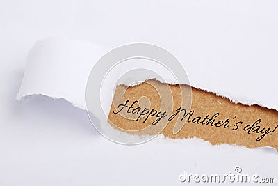 Happy Mothers Day Stock Photo