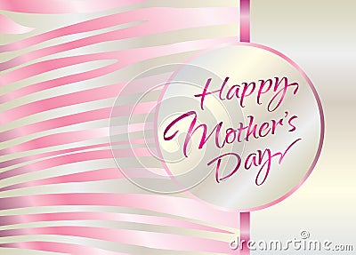 Happy Mothers day Vector Illustration