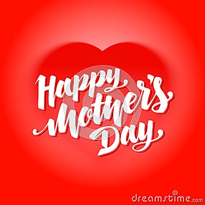 Happy Mothers Day Vector Illustration