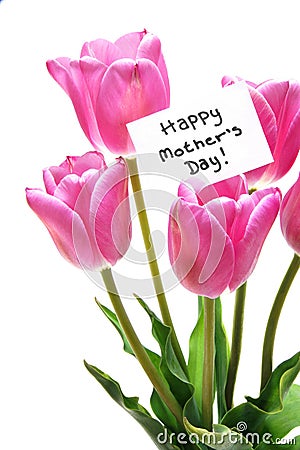 Happy Mothers Day Stock Photo