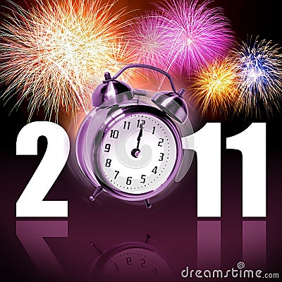 Happy new year Stock Photo