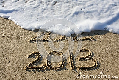 Happy New Year 2013 Stock Photo