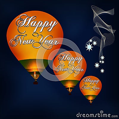 Happy New Year 2024 Stock Photo