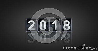 2017 2018 Happy New Year Concept Vintage Analog Counter Countdown Timer  Animation, Retro Flip Number Counter from 2017 To 2018 Stock Footage -  Video of retro, date: 93380626