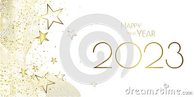 Happy new year 2023 Vector Illustration