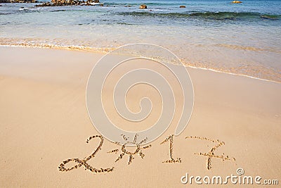 Happy New Year 2017. Stock Photo