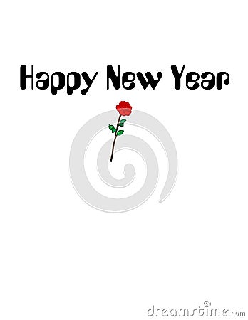 Happy New Year Vector Illustration