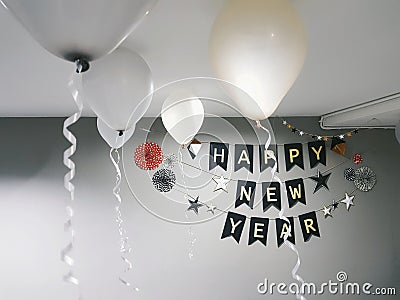 Happy New Year Stock Photo