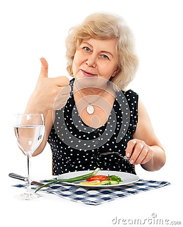 https://thumbs.dreamstime.com/x/happy-old-woman-eating-healthy-food-13602941.jpg