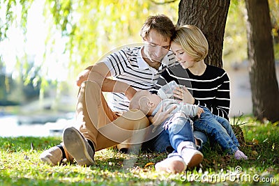 Happy parenthood Stock Photo