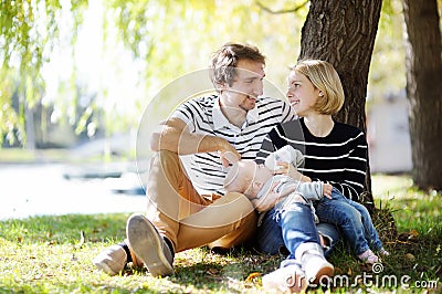 Happy parenthood Stock Photo