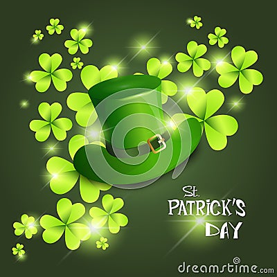 Happy Patrick Day Festival Beer Holiday Poster Fest Vector Illustration