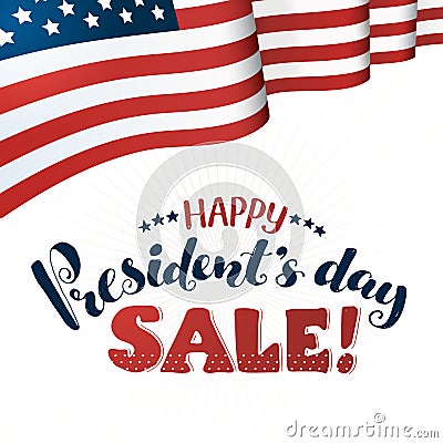 President day card Vector Illustration