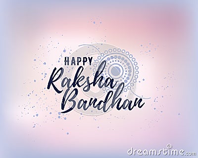Happy Raksha Bandha Vector Illustration