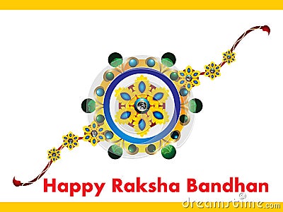 Happy Raksha Bandhan Background Cartoon Illustration