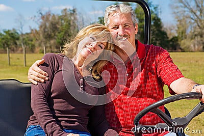 Happy Retired Couple Stock Photo