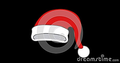 Happy santa hat animation stock video. Video of comic - 165078035 Happy santa hat animation stock video. Video of comic - 165078035