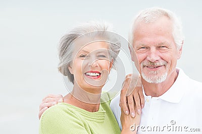 Happy senior couple Stock Photo