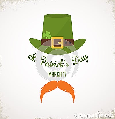 Happy St. Patricks day. Vector Illustration