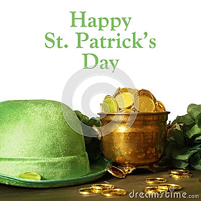 Happy St Patricks Day Stock Photo