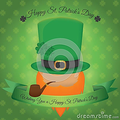 happy st patricks day. Vector illustration decorative design Vector Illustration