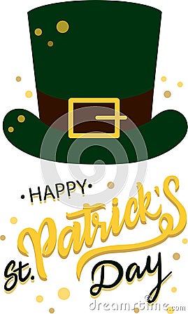 Happy St. Patricks day Cartoon Illustration