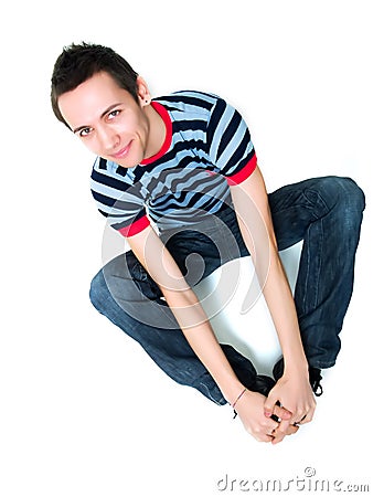 Happy teenager Stock Photo