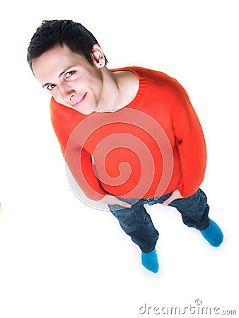 Happy teenager Stock Photo