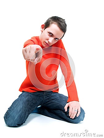 Happy teenager Stock Photo