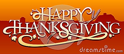 Happy Thanksgiving Vector Illustration